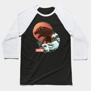 Ukiyo E Kaiju Baseball T-Shirt